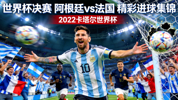 世界杯决赛阿根廷对阵法国比赛精彩进球集锦封面